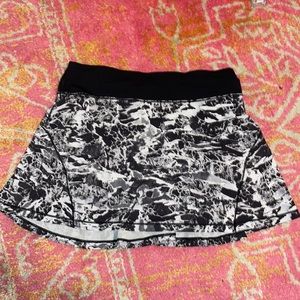 Patterned Lululemon Skirt